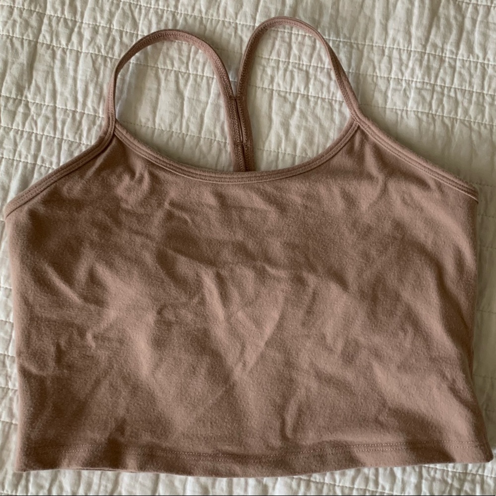 Beyond Yoga Slim Racerback Cropped Tank M